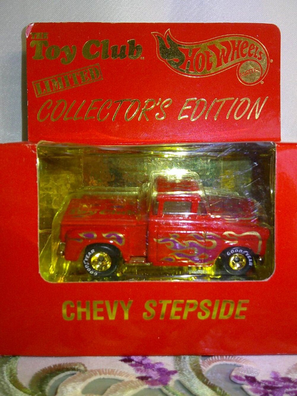 1:64 Hot Wheels 1994 Toy Club Limited Edition Chevy Stepside / '56 Flashsider
